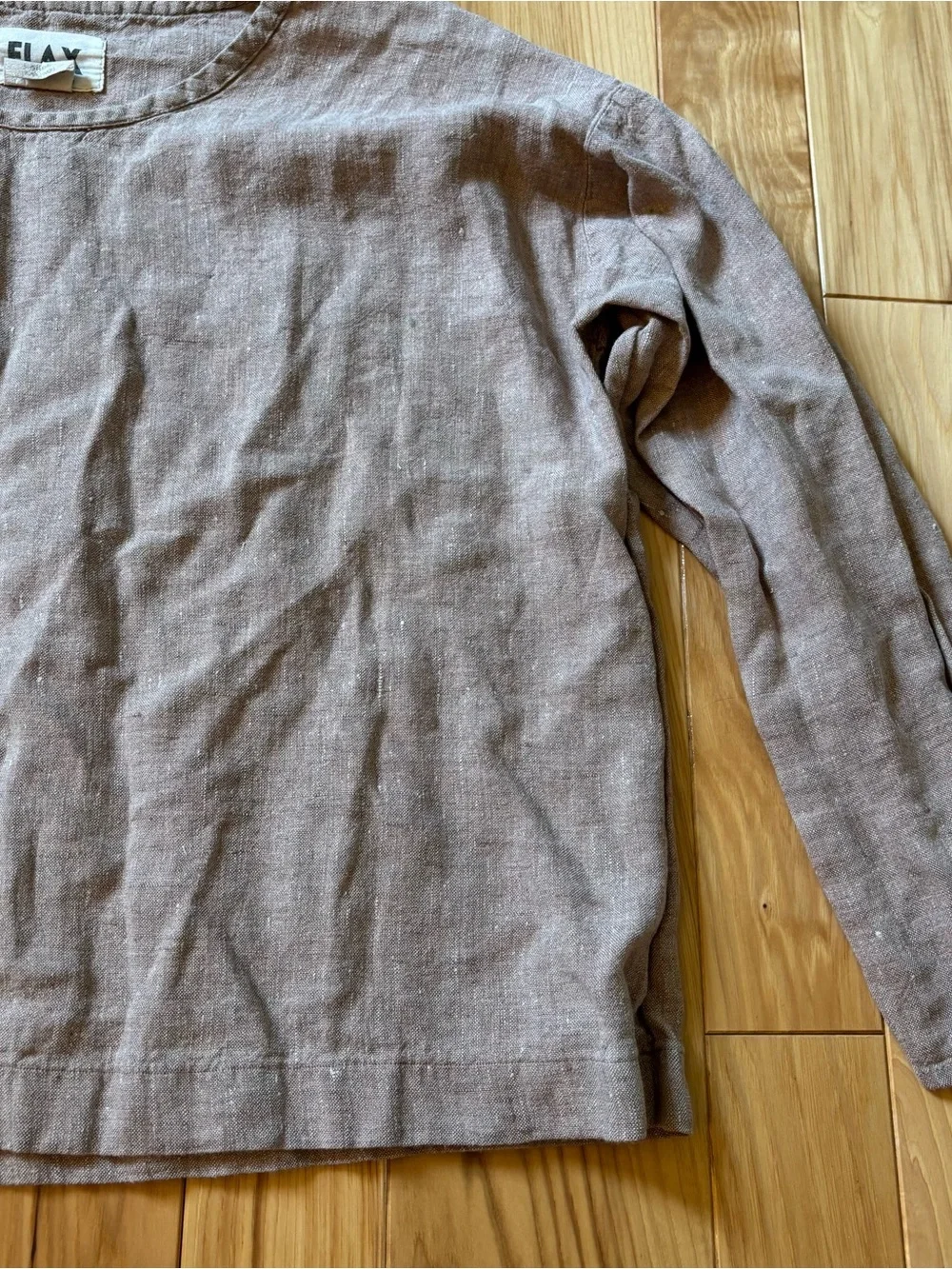 Flax by Angelheart Linen Top